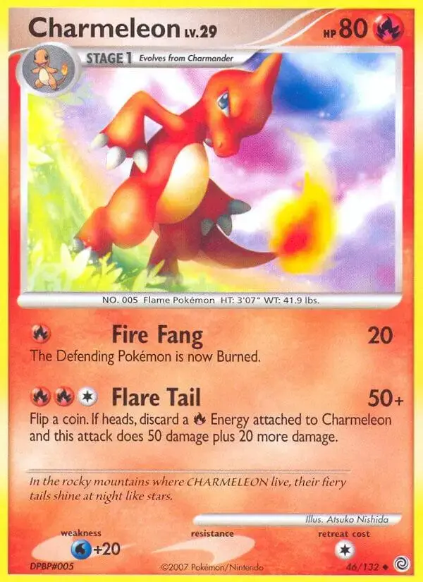 Charmeleon - Pokemon Secret Wonders #46