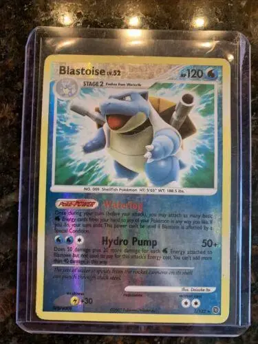 Blastoise [Reverse Holo] - Pokemon Secret Wonders #2