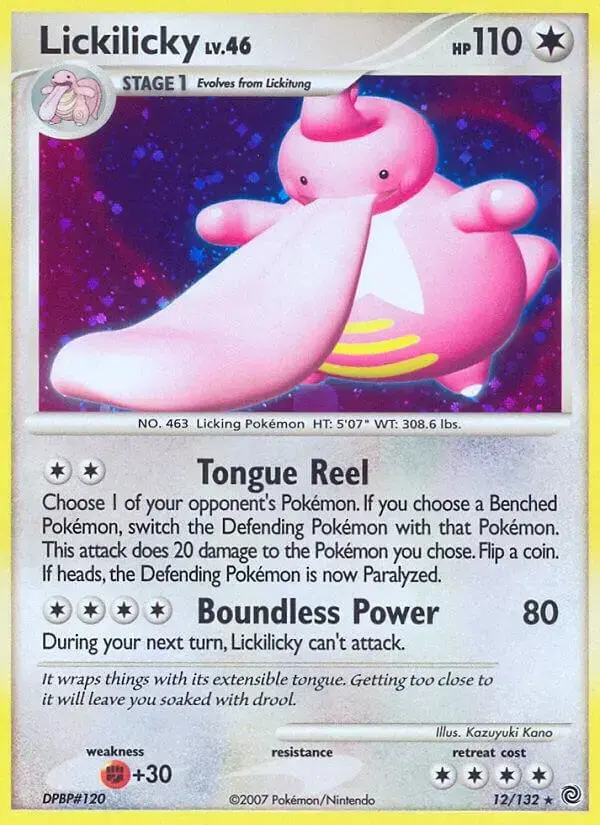 Lickilicky - Pokemon Secret Wonders #12