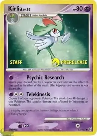 Kirlia [Pre-Release Staff]