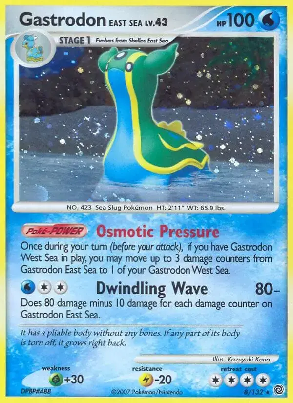 Gastrodon East Sea - Pokemon Secret Wonders #8