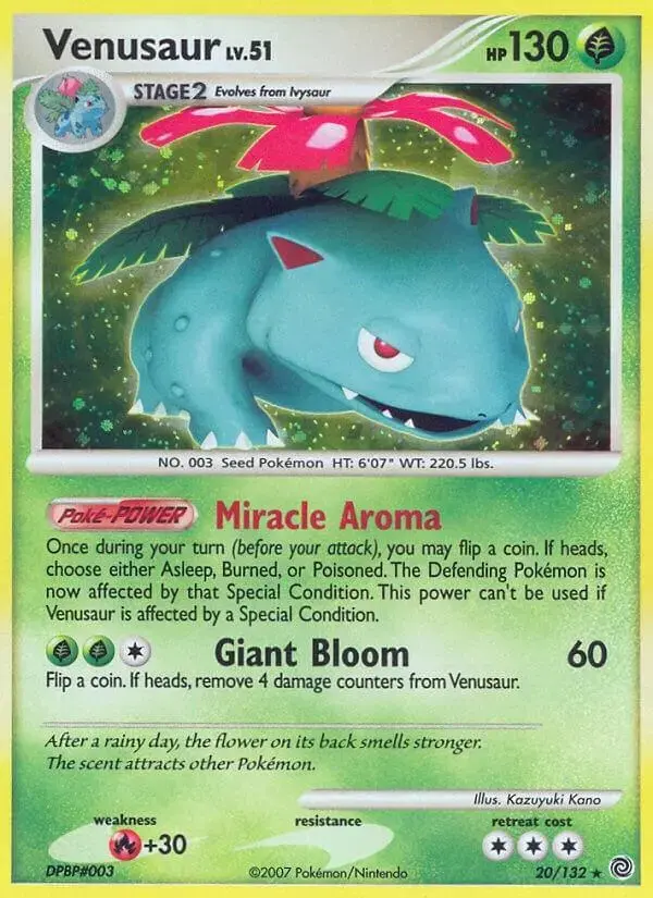 Venusaur [Holo] - Pokemon Secret Wonders #20