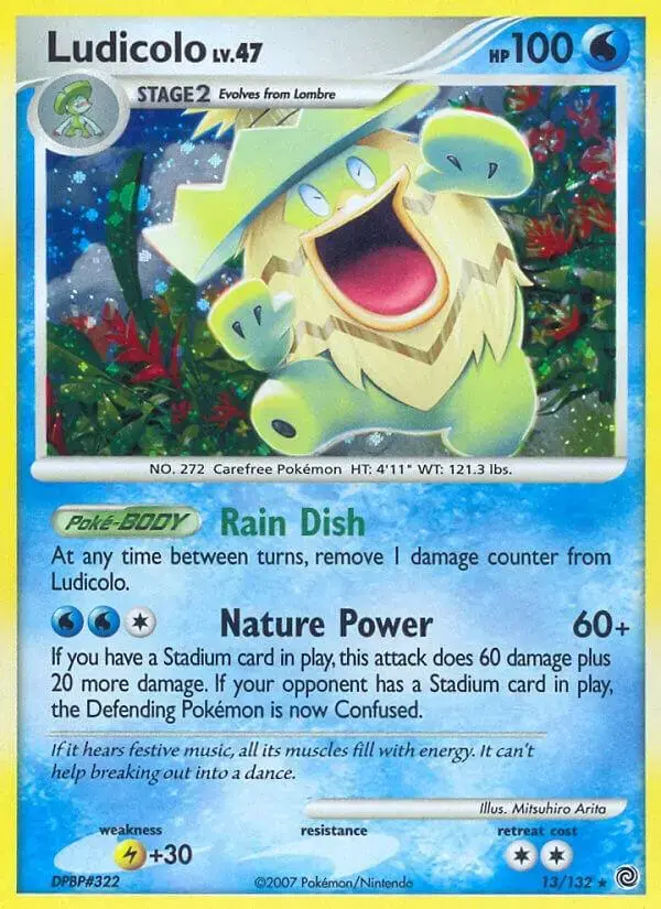 Ludicolo - Pokemon Secret Wonders #13