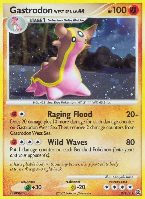 Gastrodon West Sea - Pokemon Secret Wonders #9