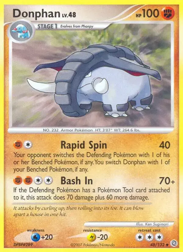 Donphan - Pokemon Secret Wonders #48