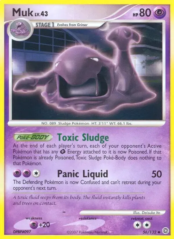Muk - Pokemon Secret Wonders #56