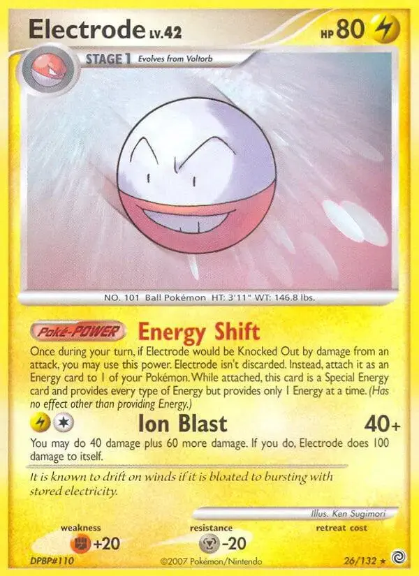 Electrode - Pokemon Secret Wonders #26