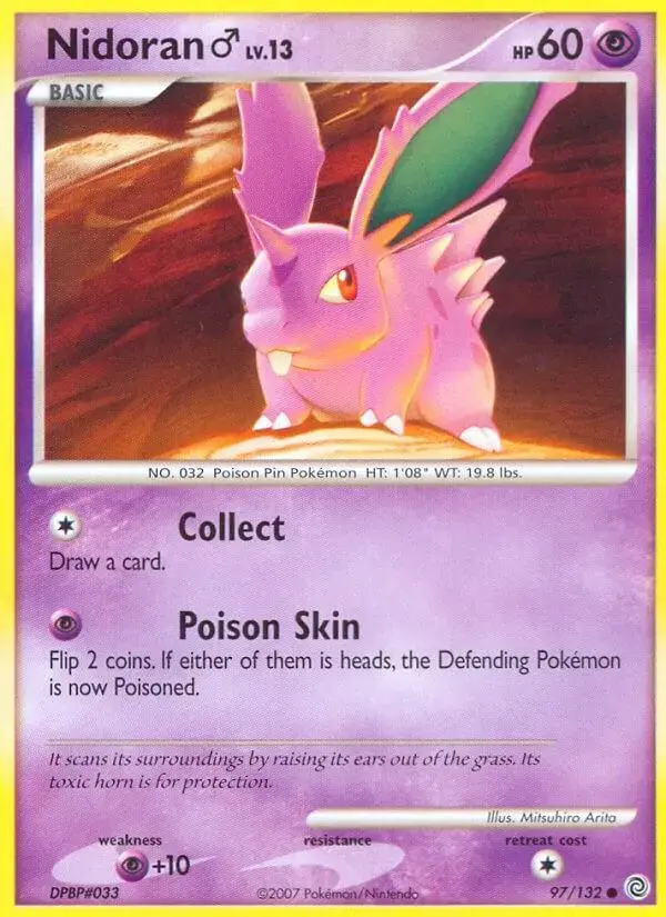 Nidoran M #97 - Pokemon Secret Wonders