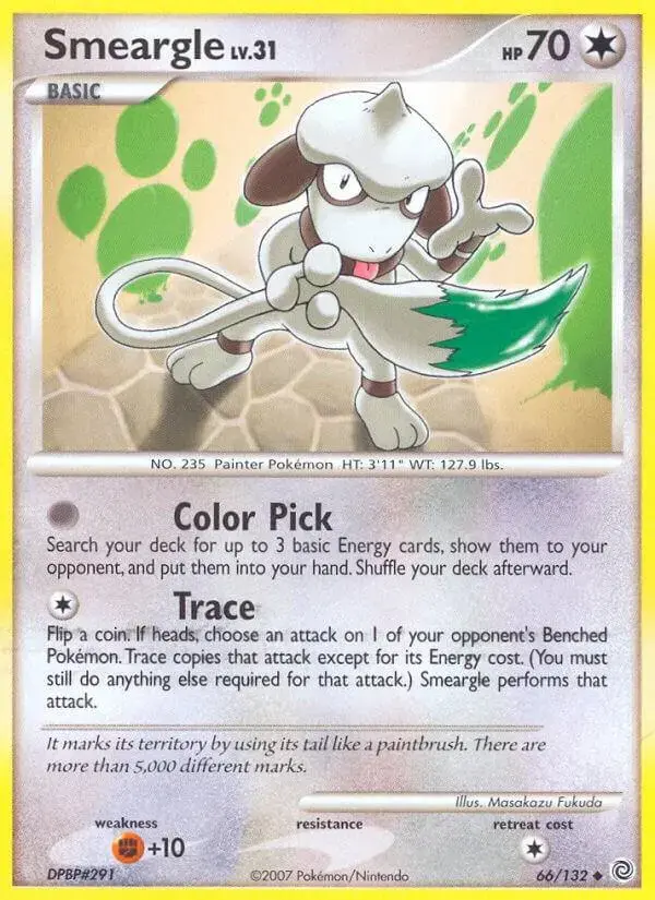 Smeargle - Pokemon Secret Wonders #66
