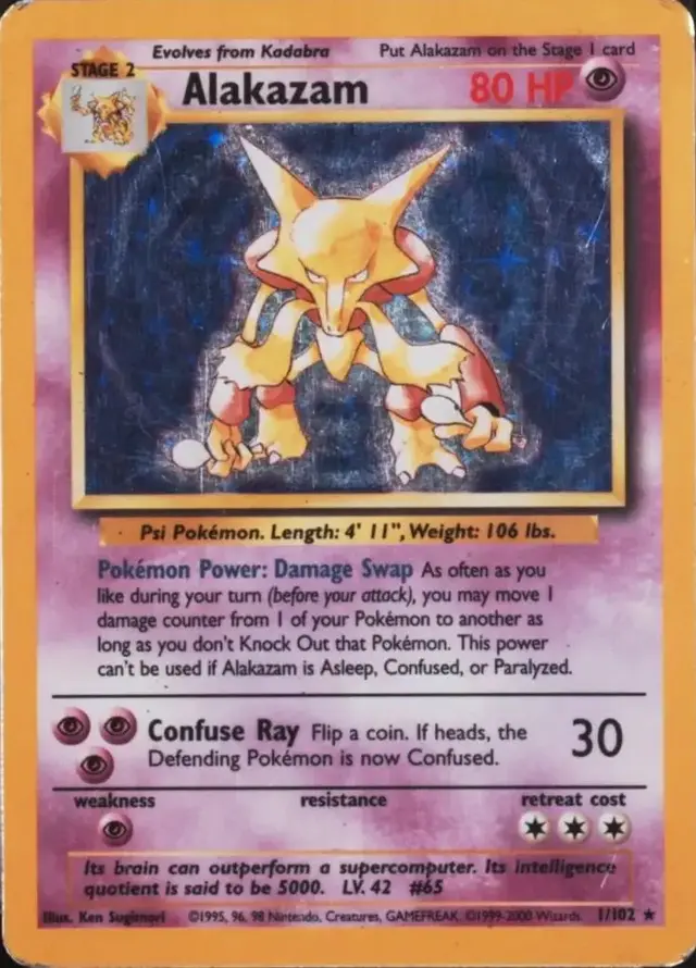 base set card list pokemon cards Free!) Pokmon BASE Checklist (Printable) Shuffle your deck afterward. Pokemon Base Set Card List