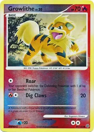 Growlithe [Reverse Holo]