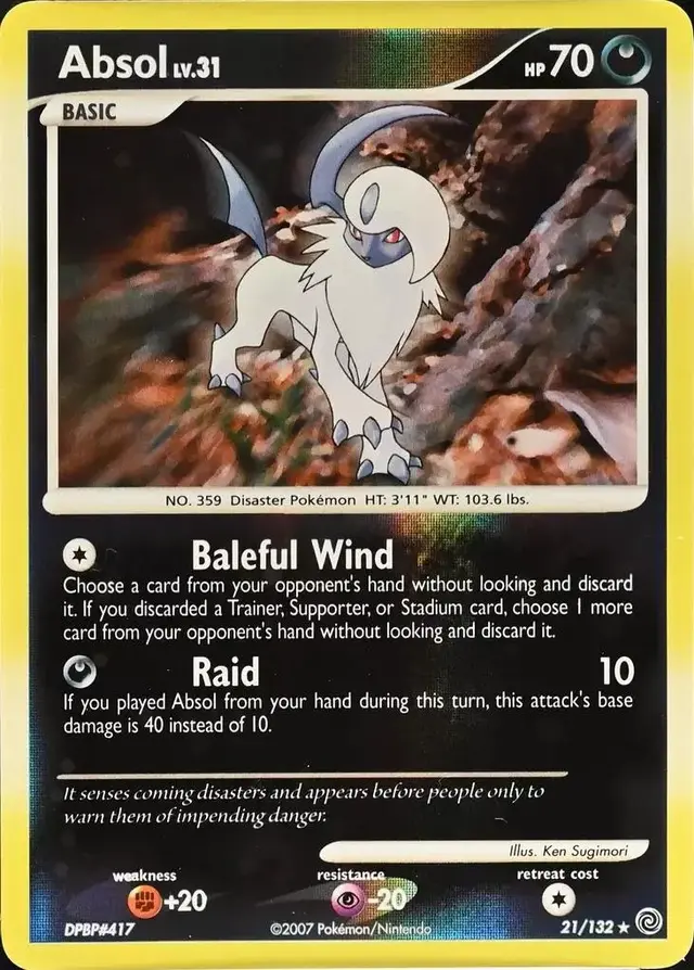 Absol [Reverse Holo]