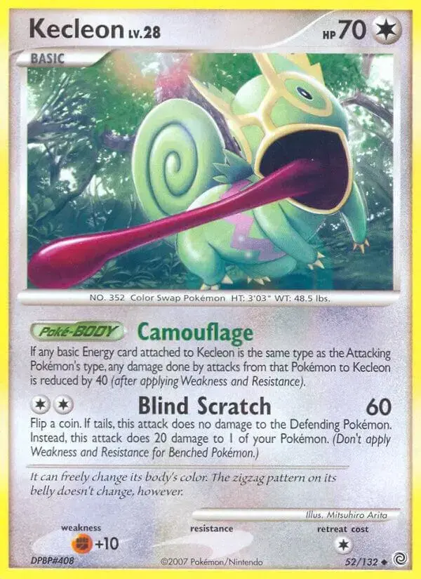 Kecleon - Pokemon Secret Wonders #52