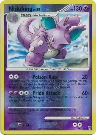 Nidoking [Reverse Holo]