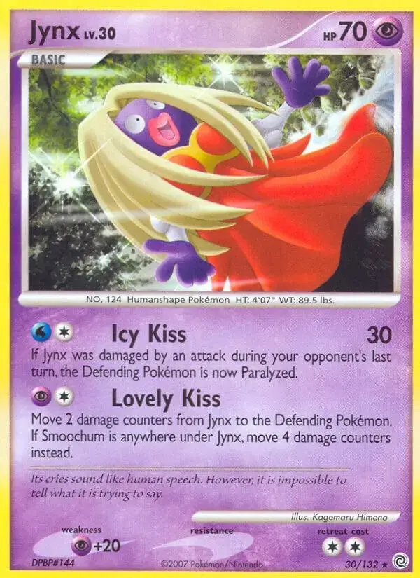 Jynx - Pokemon Secret Wonders #30