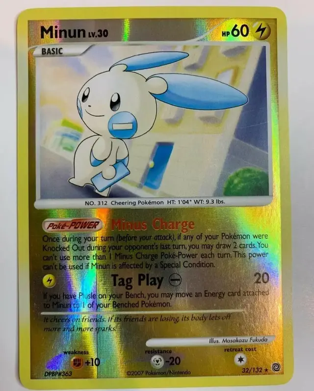 Minun [Reverse Holo]