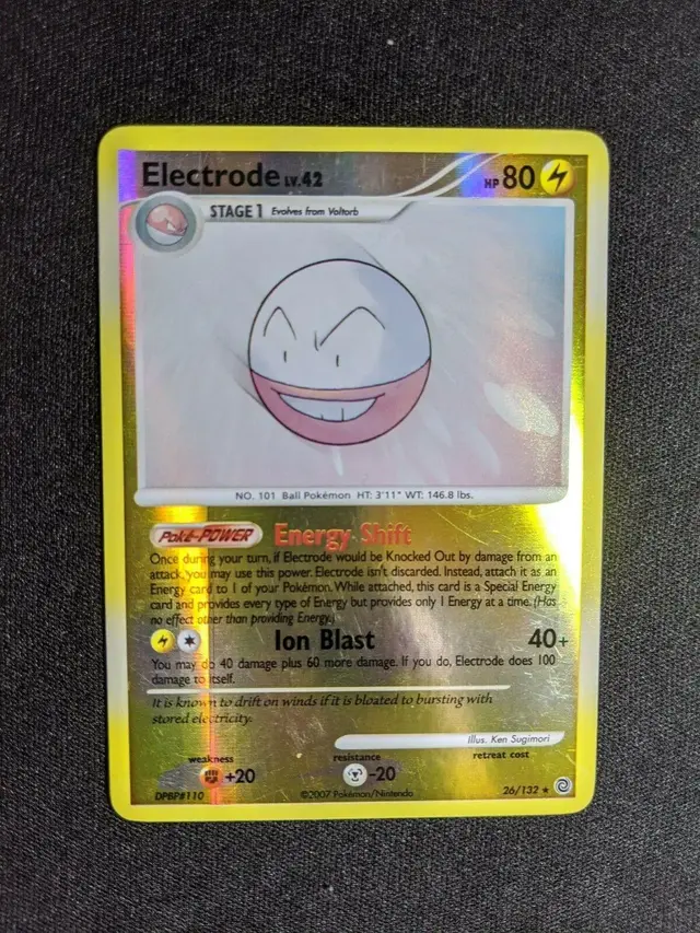 Electrode [Reverse Holo] - Pokemon Secret Wonders #26