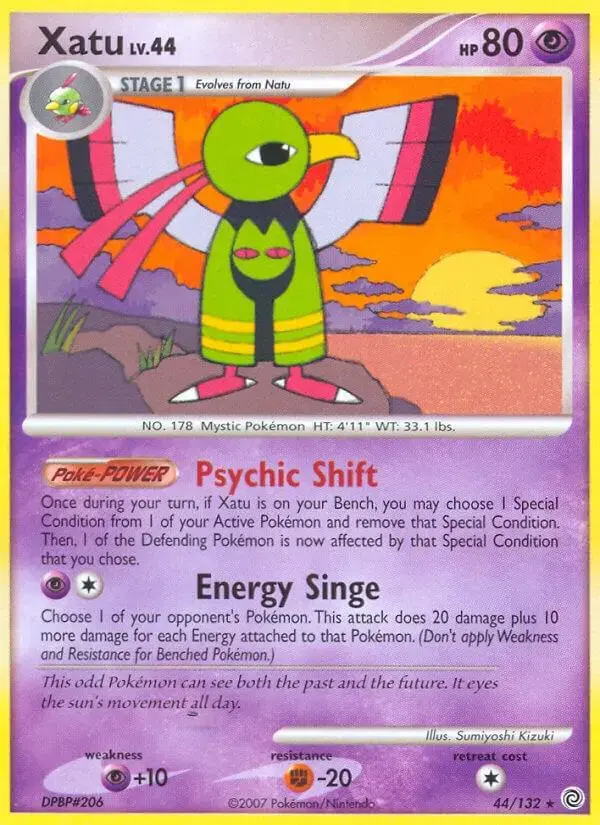 Xatu - Pokemon Secret Wonders #44