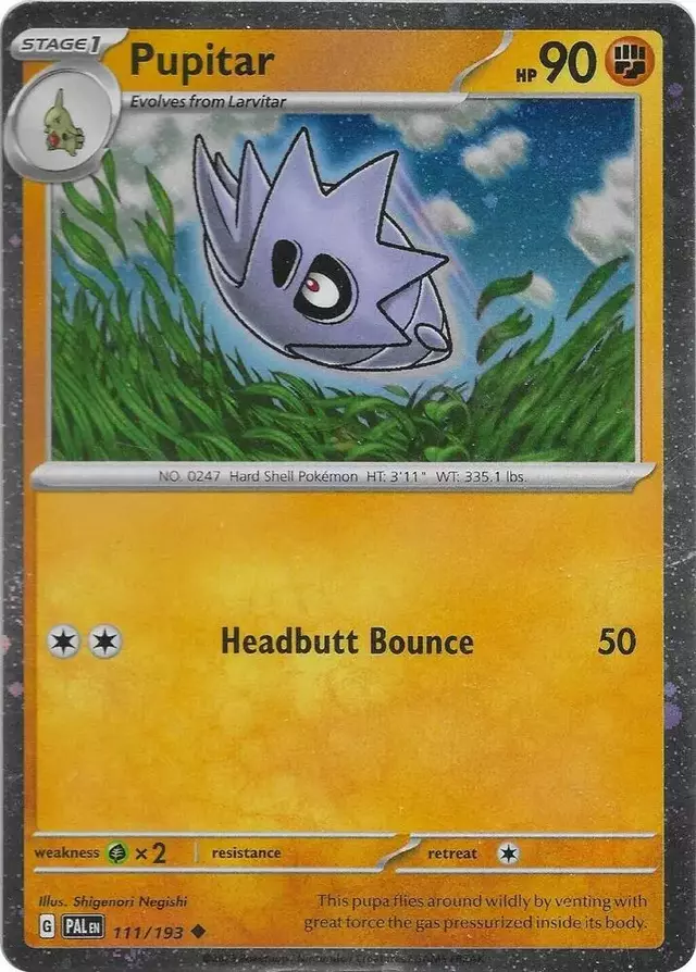 Pupitar [Cosmos Holo] - Pokemon Promo #111