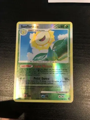 Sunflora [Reverse Holo] - Pokemon Secret Wonders #38