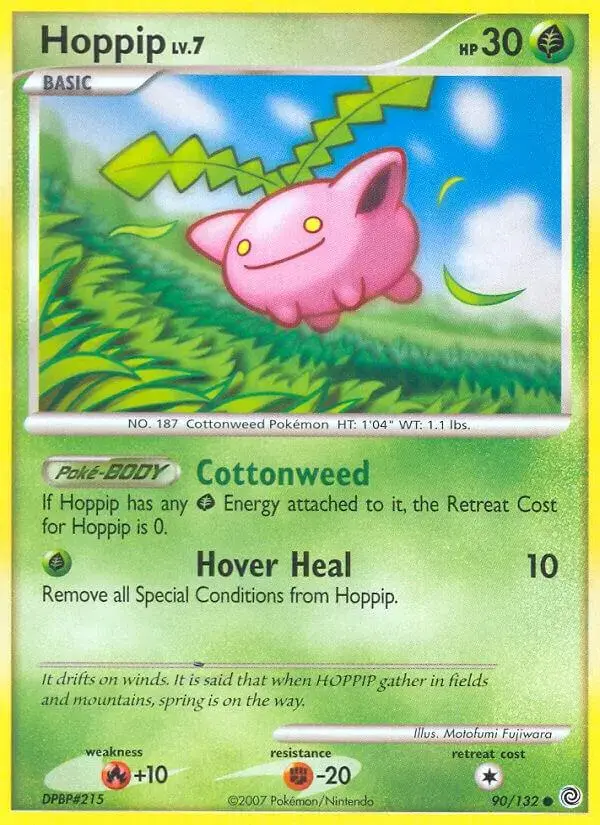 Hoppip - Pokemon Secret Wonders #90