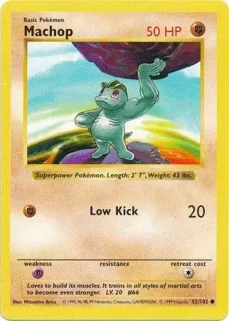 Machop [Shadowless]
