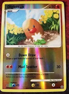 Diglett [Reverse Holo] - Pokemon Secret Wonders #85