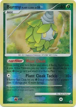 Burmy [Reverse Holo] - Pokemon Secret Wonders #78