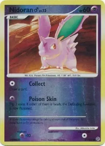 Nidoran M [Reverse Holo]