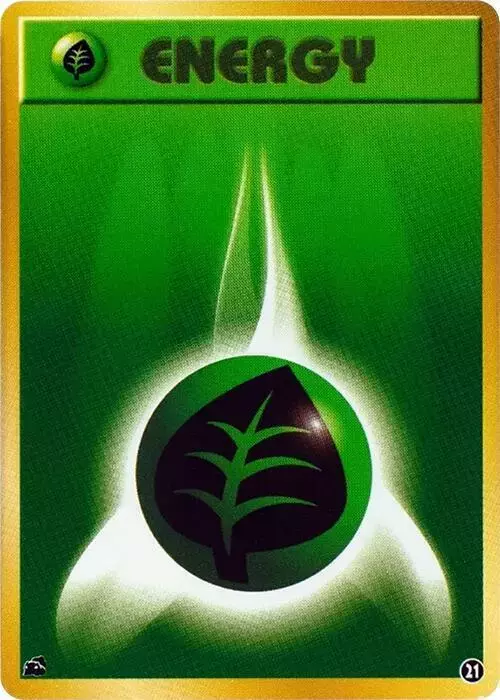 Grass Energy - Pokemon Japanese Bulbasaur Deck #21
