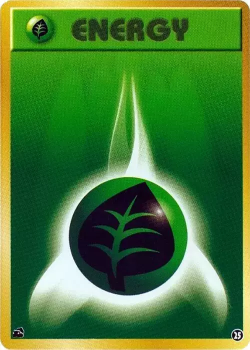 Grass Energy - Pokemon Japanese Bulbasaur Deck #25