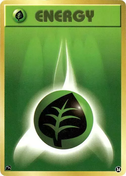 Grass Energy - Pokemon Japanese Bulbasaur Deck #34