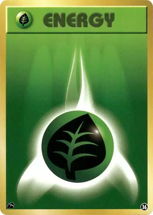 Grass Energy - Pokemon Japanese Bulbasaur Deck #36