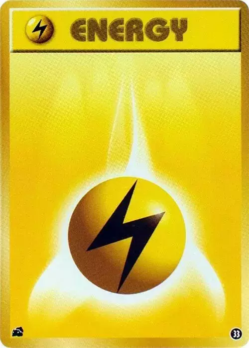 Lightning Energy - Pokemon Japanese Bulbasaur Deck #33