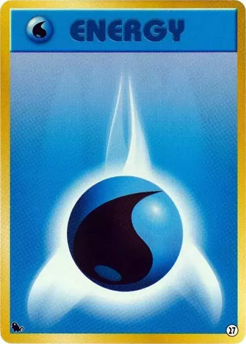 Water Energy - Pokemon Japanese Squirtle Deck #27