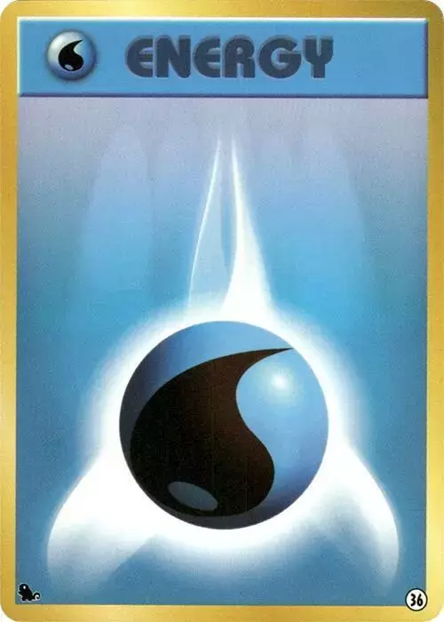 Water Energy - Pokemon Japanese Squirtle Deck #36