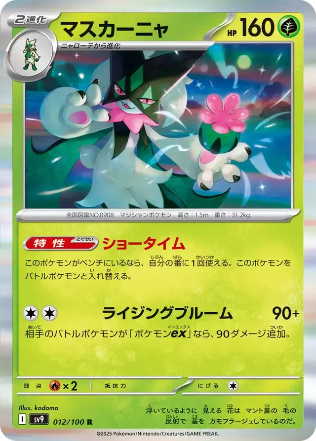 Meowscarada - Pokemon Japanese Battle Partners #12