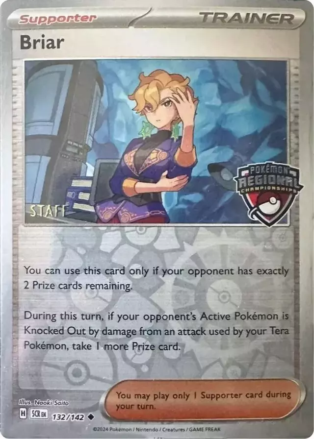 Briar [Regional Championships Staff] - Pokemon Prerelease & Staff Promos #132