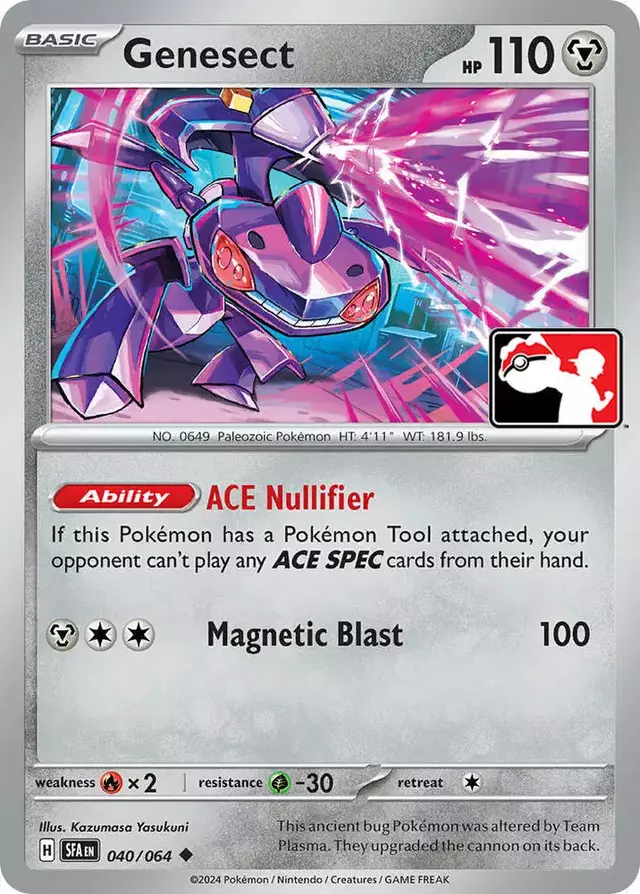Genesect [Prize Pack Cosmos Holo] - Pokemon Prize Pack Series #40
