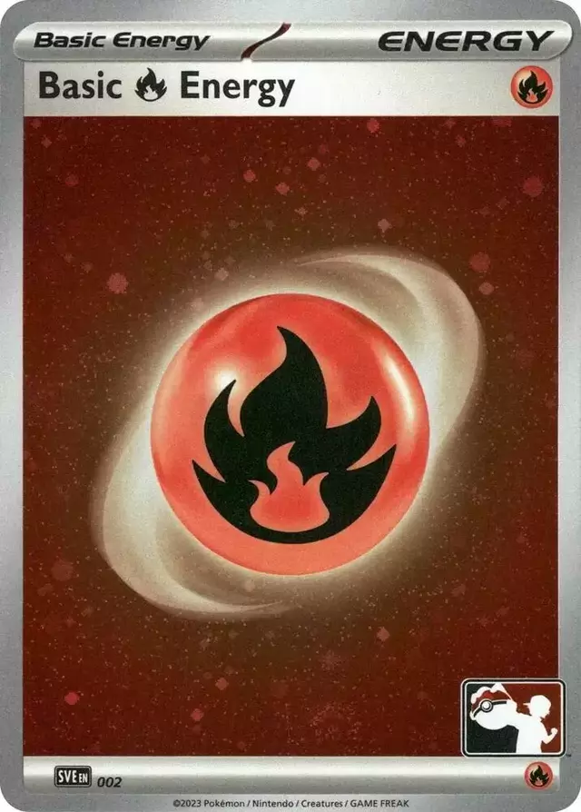 Basic Fire Energy [Prize Pack Cosmos Holo] - Pokemon Prize Pack Series #2