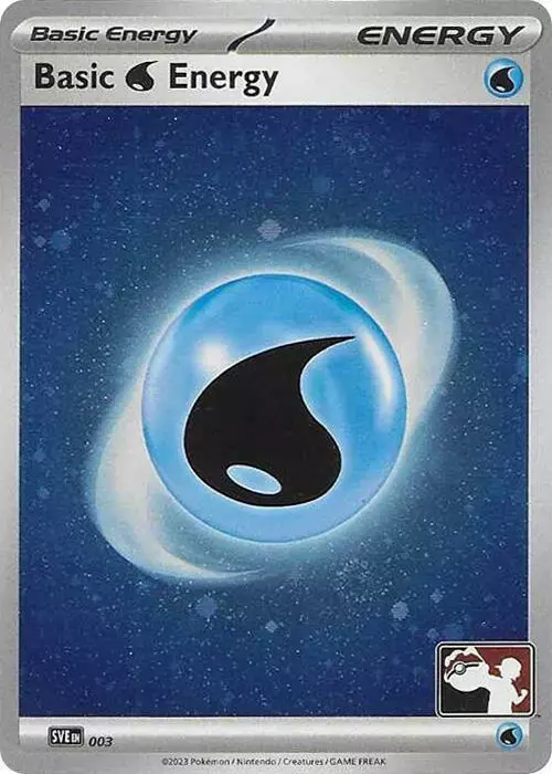 Basic Water Energy [Prize Pack Cosmos Holo] - Pokemon Prize Pack Series #3