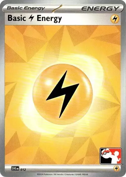 Basic Lightning Energy [Prize Pack] - Pokemon Prize Pack Series #12