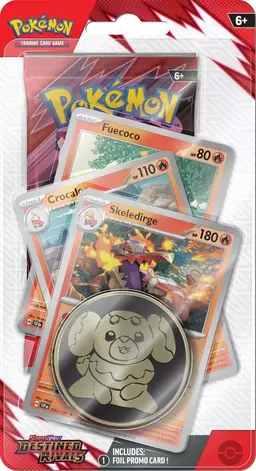 Premium Checklane Blister: Skeledirge - Pokemon Destined Rivals