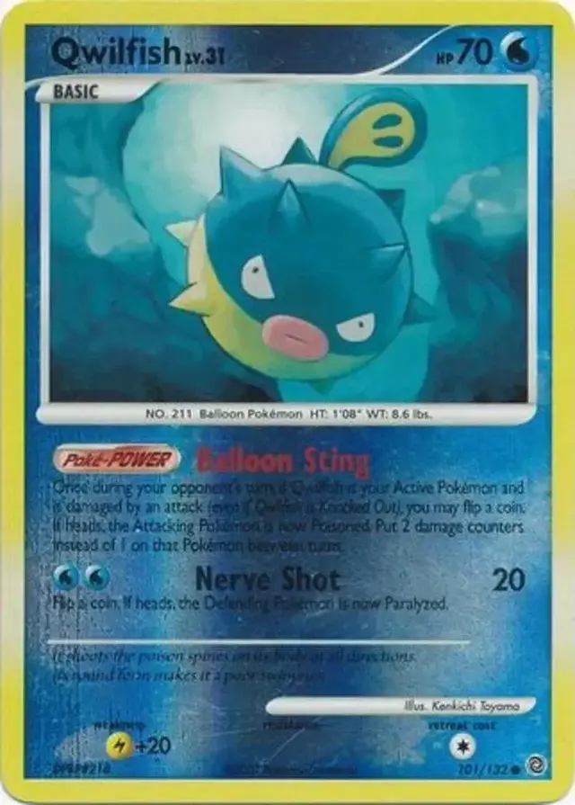 Qwilfish [Reverse Holo]