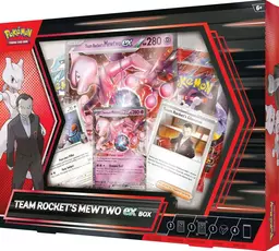 Team Rocket's Mewtwo ex Box - Pokemon Destined Rivals