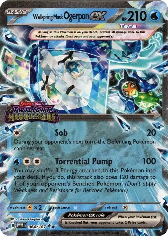 Wellspring Mask Ogerpon [Stamped] - Pokemon Promo #64