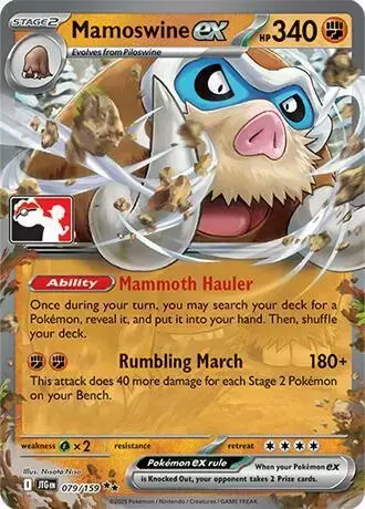 Mamoswine Ex [Prize Pack] - Pokemon Prize Pack Series #79