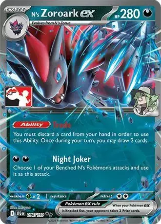N's Zoroark Ex [Prize Pack]