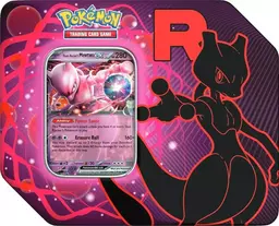Team Rocket Tin: Mewtwo Ex - Pokemon Destined Rivals