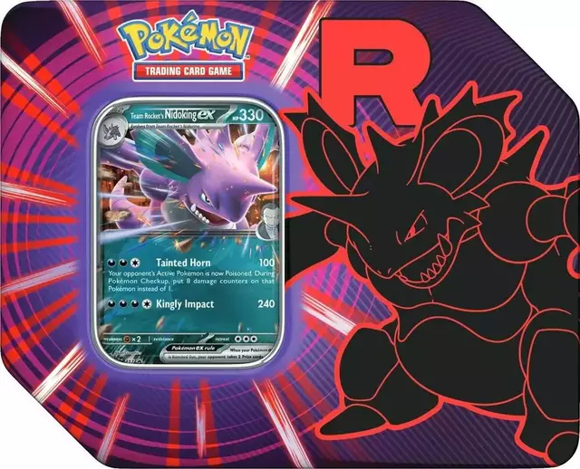 Team Rocket Tin: Nidoking ex